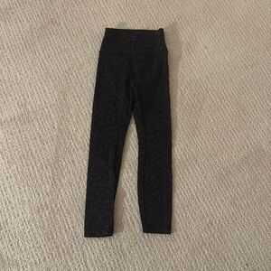 Lululemon black camo ish leggings